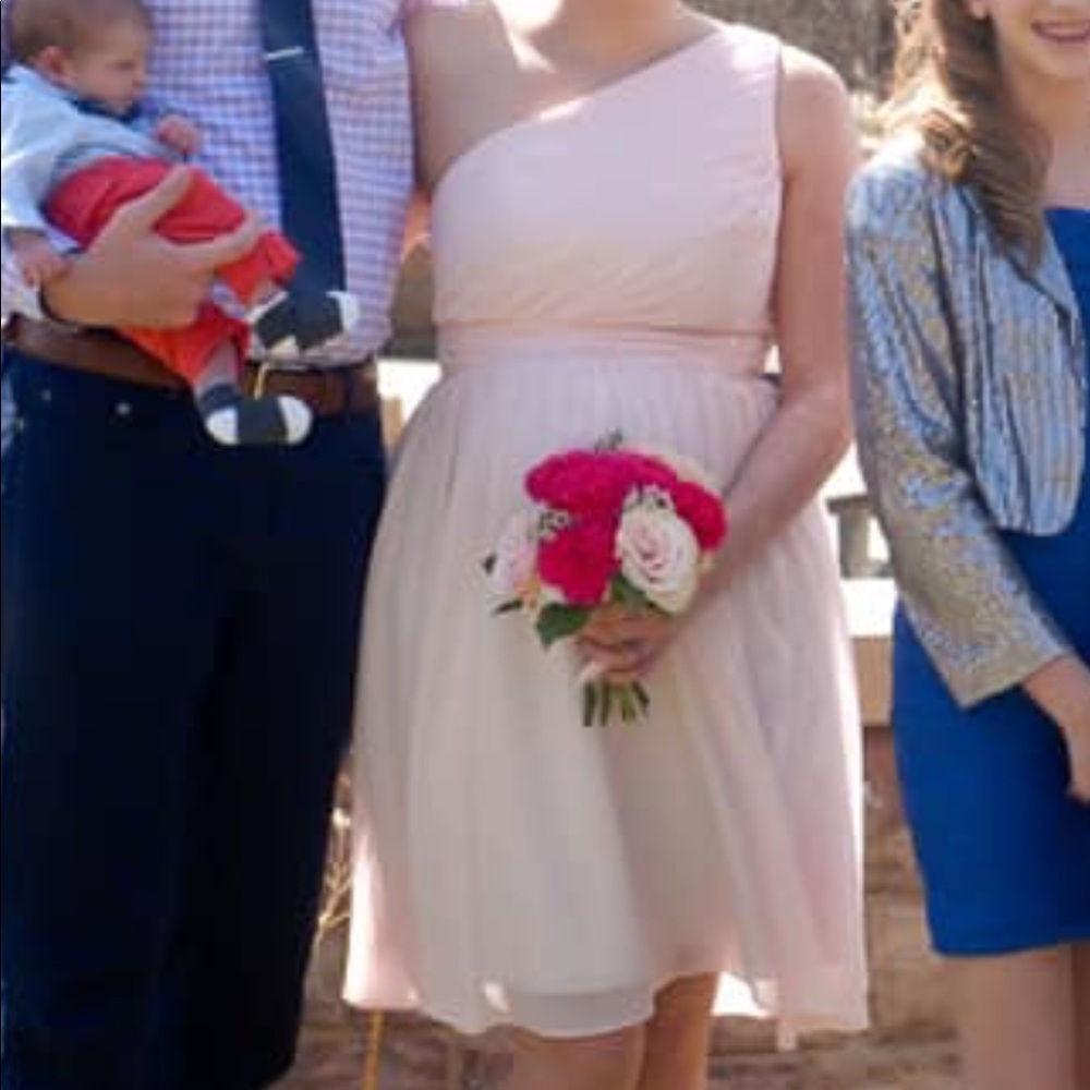 Light Pink Azazie Katrina Dress